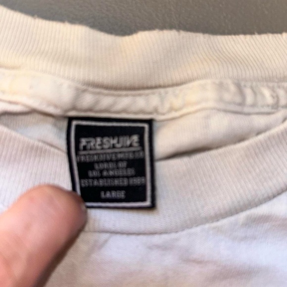 Vintage Freshjive Lords Of Los Angeles White Graphic T Shirt Men’s L - Picture 6 of 9